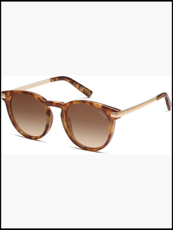 Retro Round Polarized Sunglasses with UV400 TAC Lenses main image 4